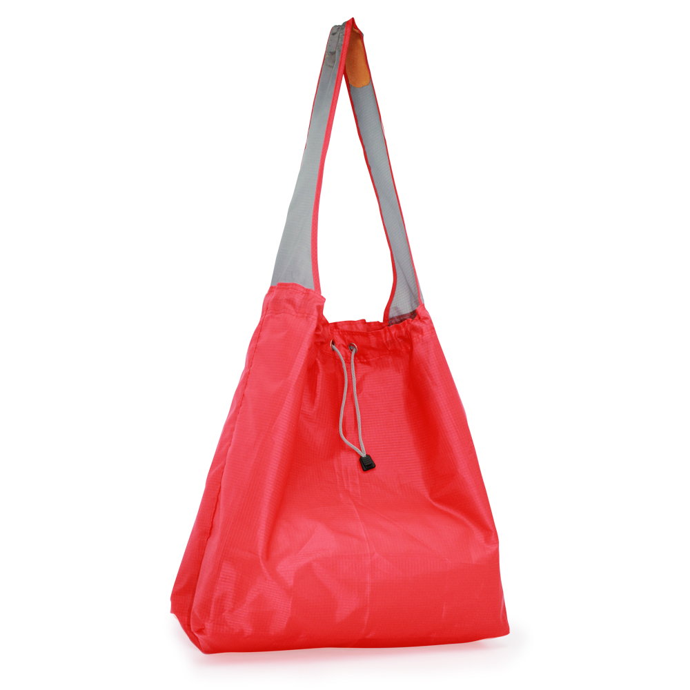 EcoJeannie New Ripstop Nylon Reusable Shopping Tote Bag, 4 Packs-1081