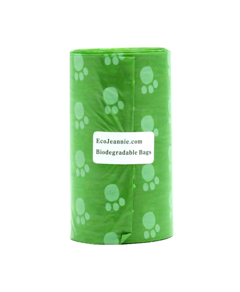 EcoJeannie Biodegradable Dog Waste Bags with a Dispenser, Lavender Scented (420-Count)-1582