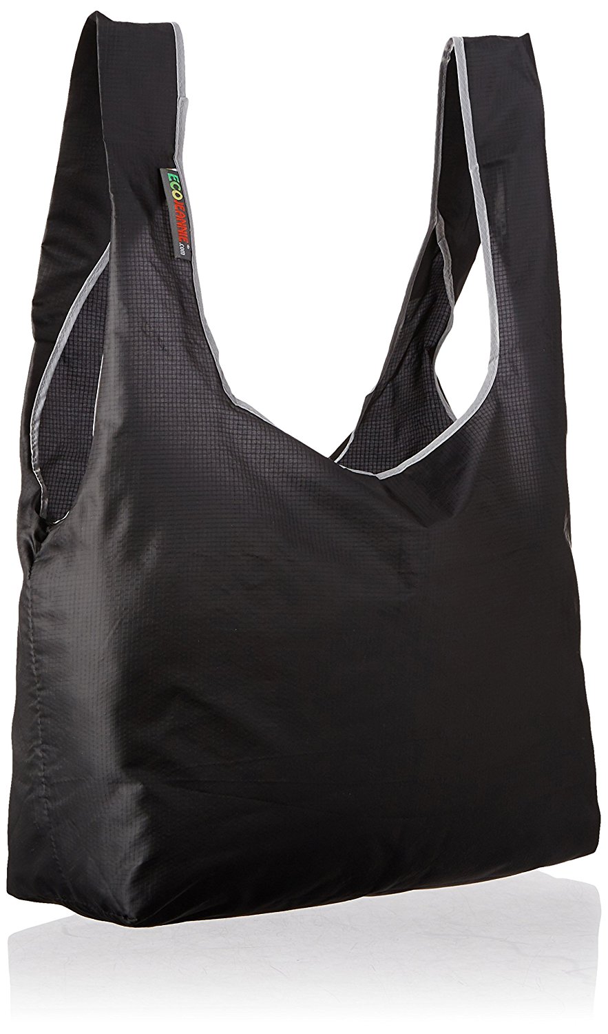 EcoJeannie Ripstop Nylon Reusable Shopping Tote Bag, 1 Pack-1624