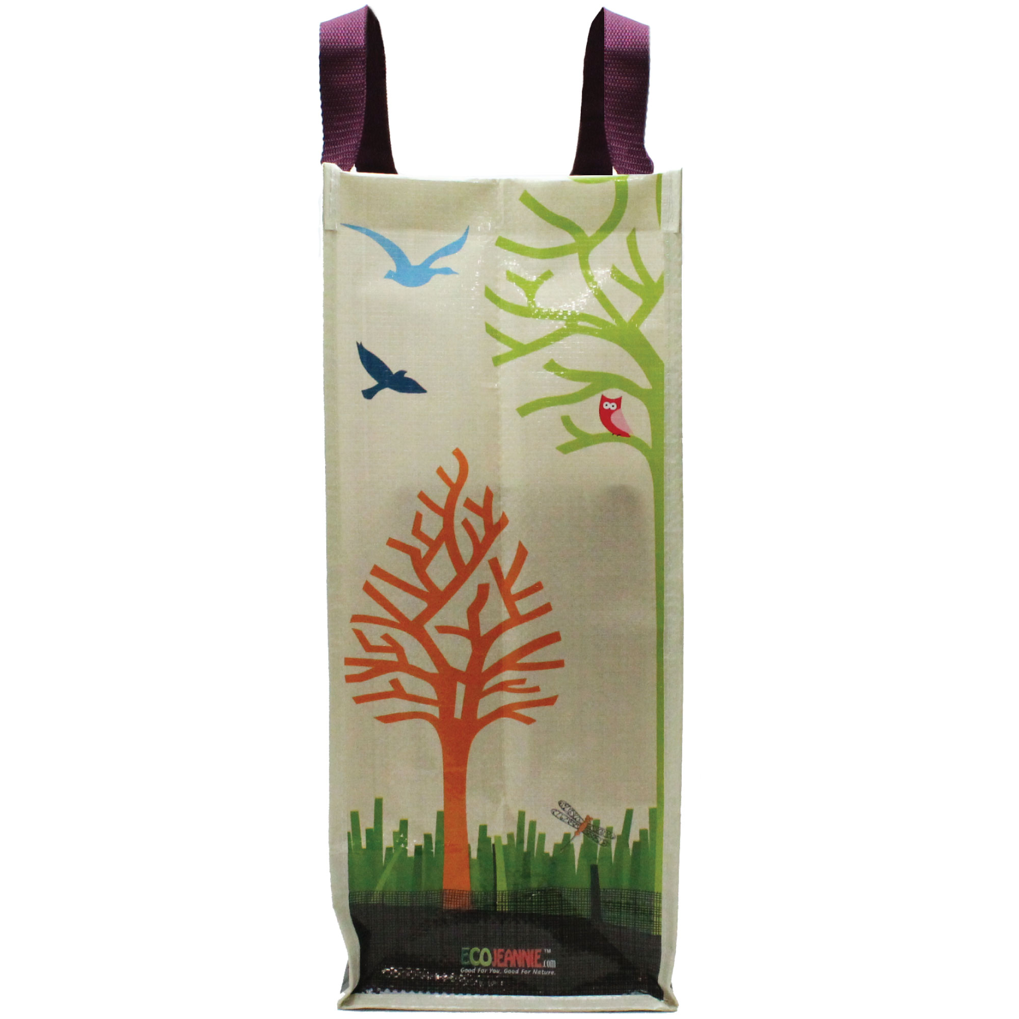 EcoJeannie Laminated Woven Reusable Shopping Tote Bag (Avail: Set of 1, 2, 3, 4, 5 Bags) -1726