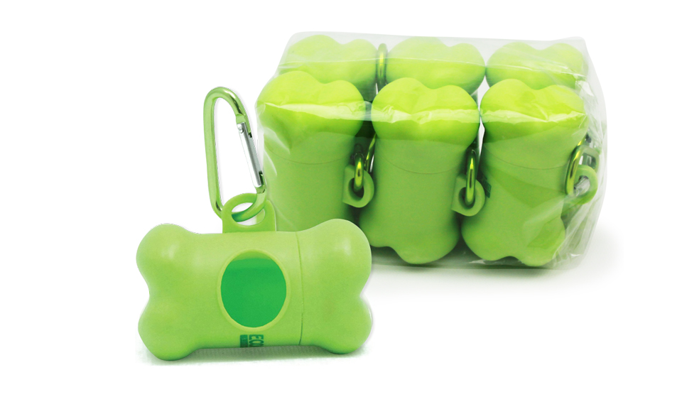 EcoJeannie Wholesale Dog Poop Bag Dispensers (Avail. 1, 2, 6, 12 Packs)-1593