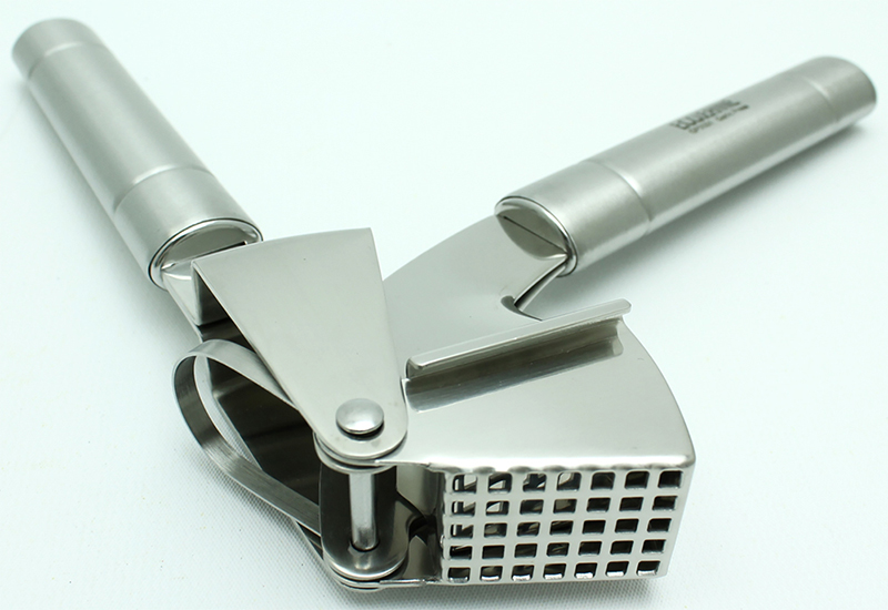 EcoJeannie Garlic Press, Stainless Steel (Square Holes), GP0001-2212