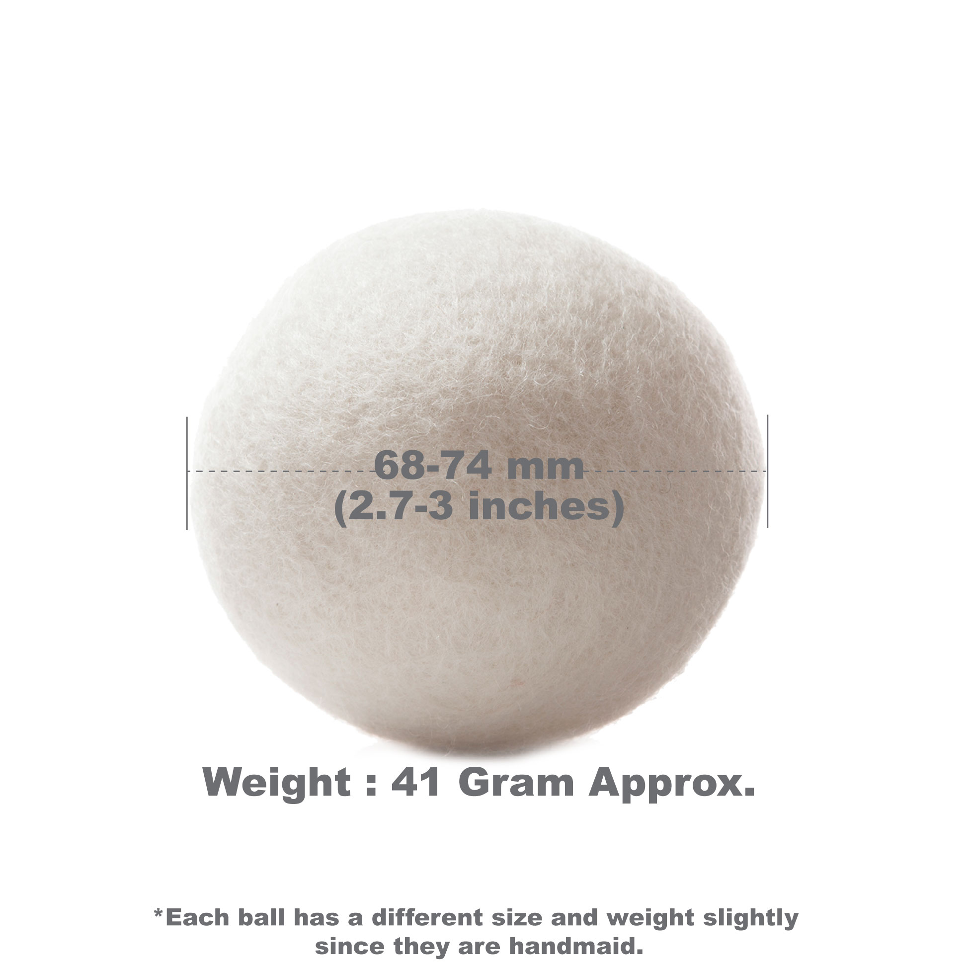 Wholesale Bulk Option Available - EcoJeannie Premium XL Wool Dryer Balls - Reusable & Organic Fabric Softener for Delicate Skin and Baby Clothes - Made from 100% Natural New Zealand Wool-2243