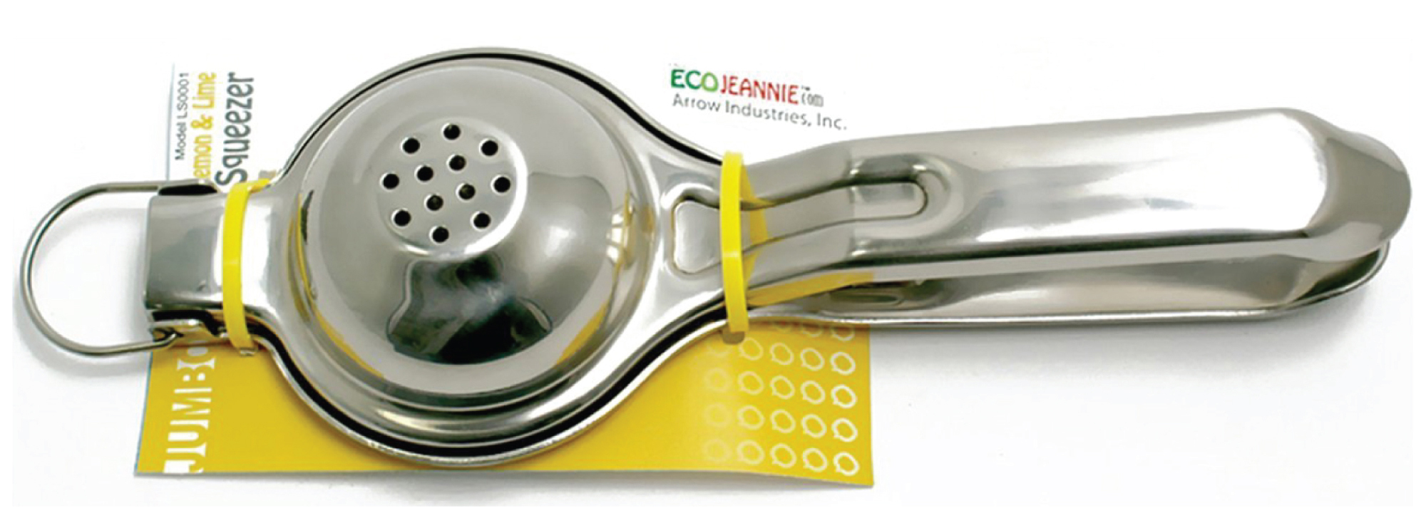 Wholesale Bulk EcoJeannie Professional Lemon Squeezer, Jumbo Size Stainless Steel #304, Commercial Grade (Package Available: 6, 12, 24, 48, 96, 144, 192, 240, 480)-2396
